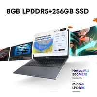 CHUWI GemiBook XPro Laptop Intel N100, 14.1'' Windows 11 Laptops Computer 8GB RAM 256GB SSD,Intel Alder Lake N100 (Up to 3.4GHz) 2