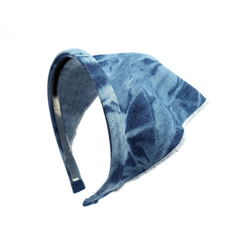 demin tie-dye blue