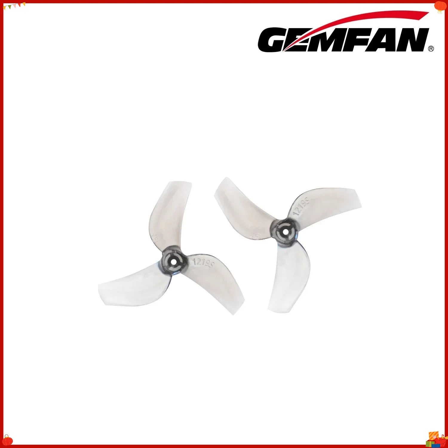 Hélices 1mm pour Drone FPV Micro - Lot de 4 Pales Transparentes