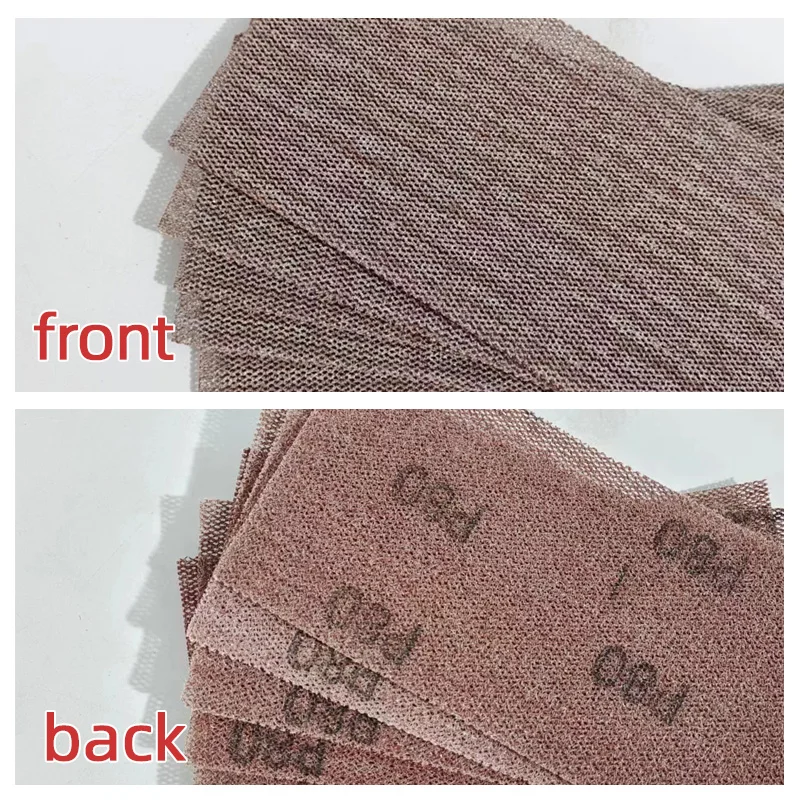 90x180mm 건식 연마 사포 | 페스토 사각 그라인더용 | 전문적인 표면 준비