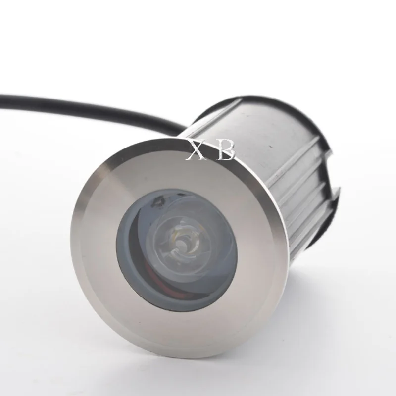 Waterproof 1W-5W LED Garden Buried IP67 AC85-265V Outdoor Recessed Deck Light Underground Lamp Sidewalk Lighting DC12V garden decoration lamps led underground light led deck lights