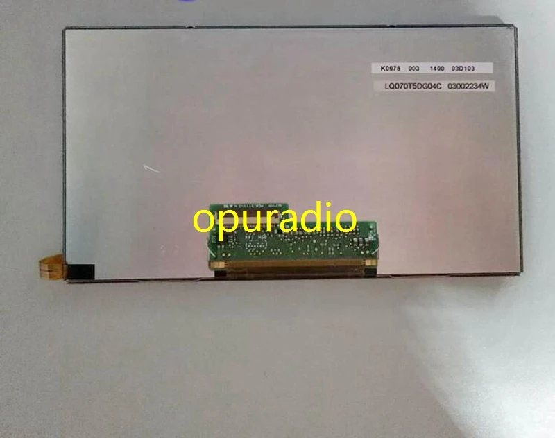 Original 7inch LCD display LQ070T5DG04 LQ070T5DG02 screen Car DVD GPS Navigation LCD module audio systems