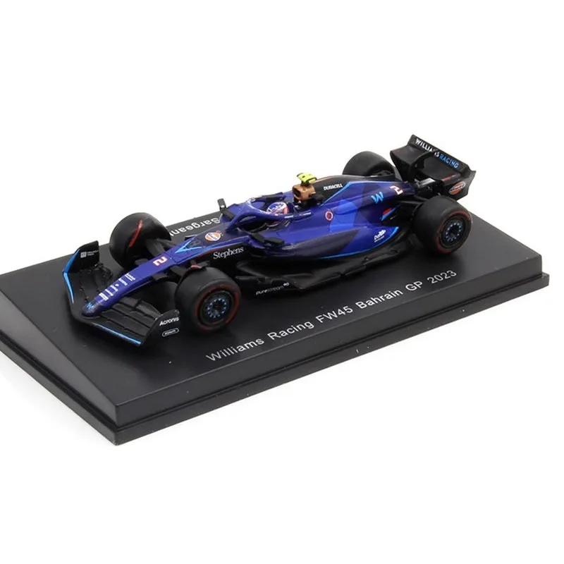 Maßstab Modell 1/64 Williams fw45 f1 Grand Prix Bahrain 2023 