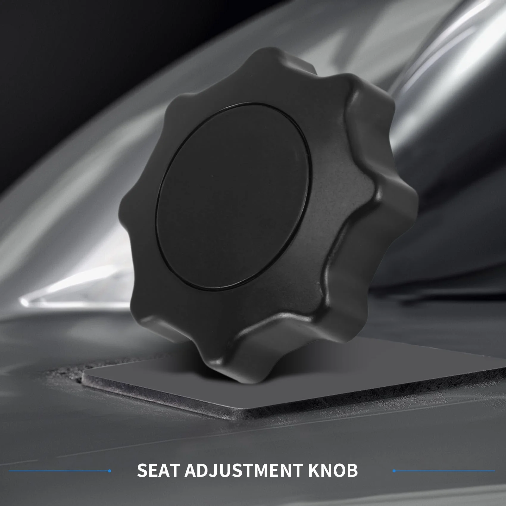 골프 제타 Mk4 파사트 B5 비틀 레온 이비자용 블랙 시트 조정 노브, 1J0 881 671 F, 2 개