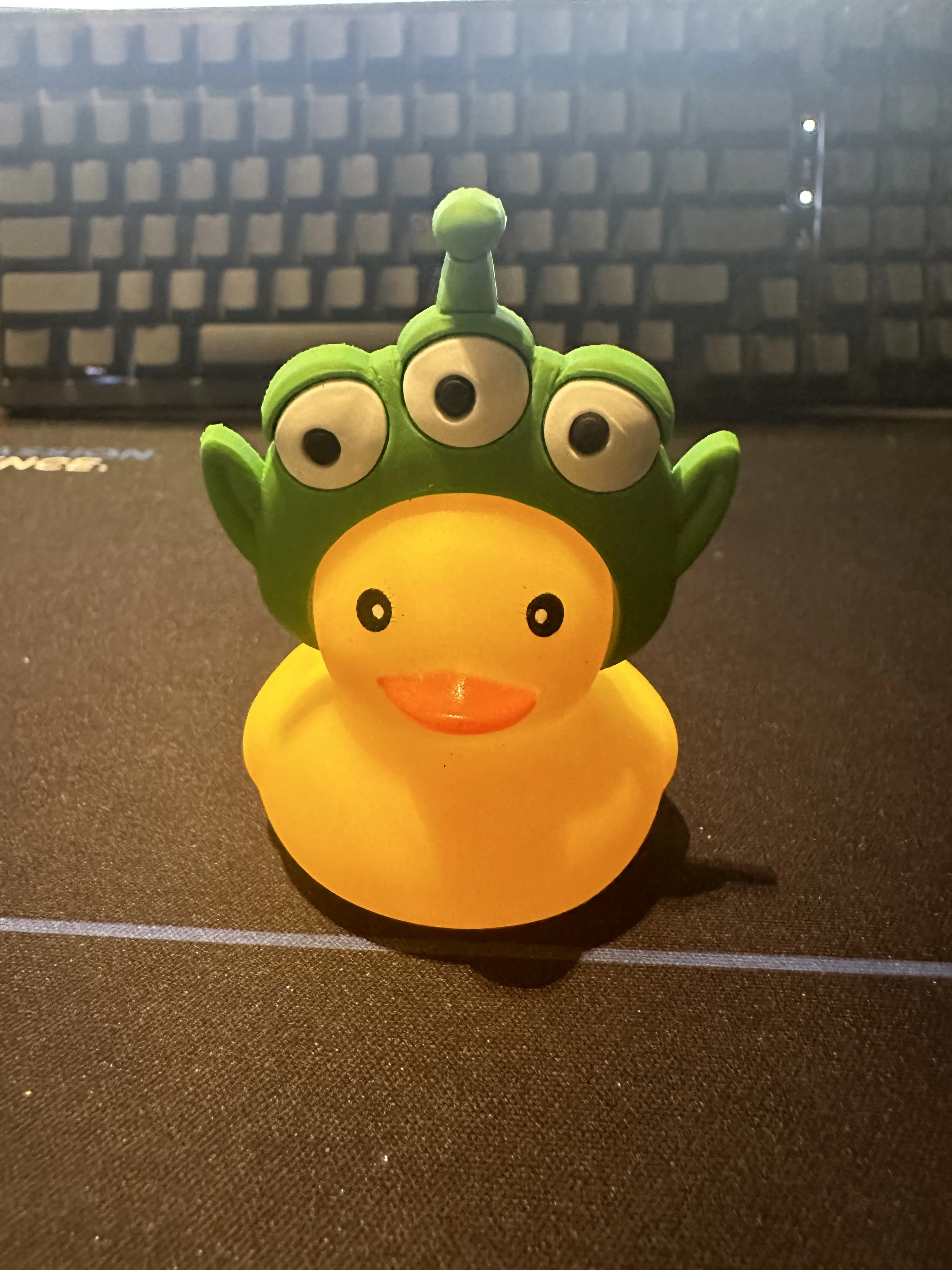Yellow Rubber Duck Car Dashboard Ornament - Fun Decoration
