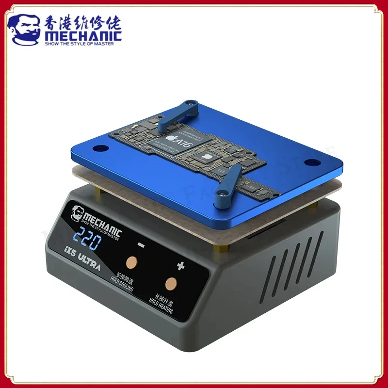 

MECHANIC Universal Preheating Platform IX5 Ultra Mobile Phone Motherboard Planting Tin Delamination Laminating Degumming