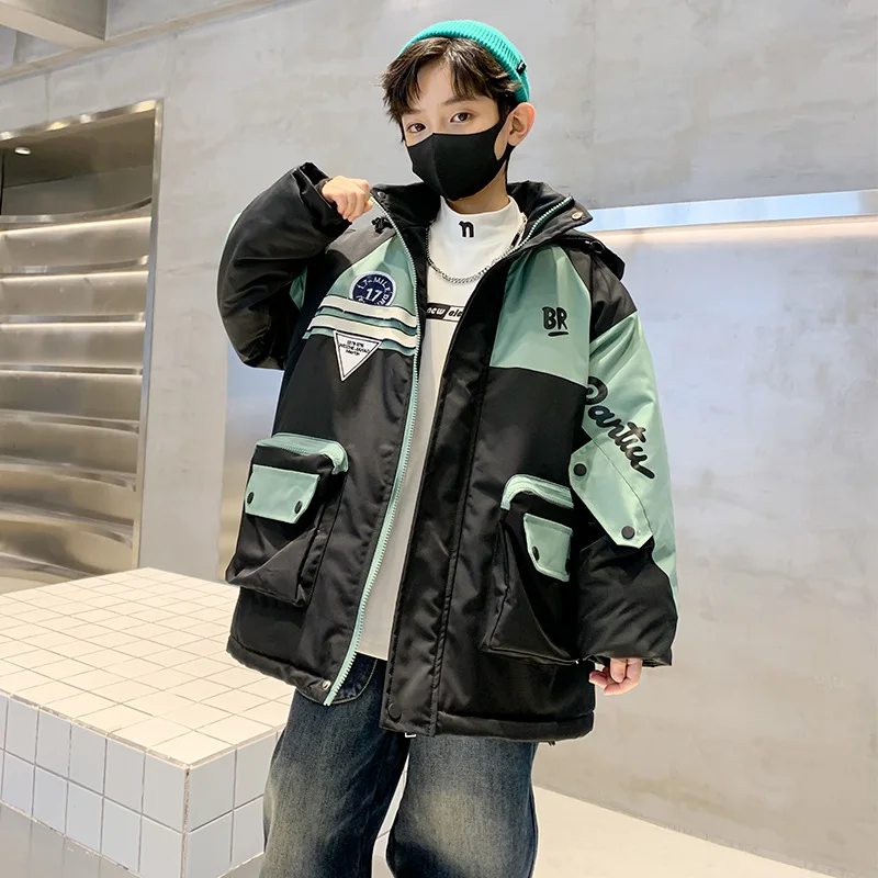 

2023 Korea Autumn Winter Children Winter Jacket Boys Winter Coat Kids Winter Jacket Winter Clothes For Boys Children Down Jacket