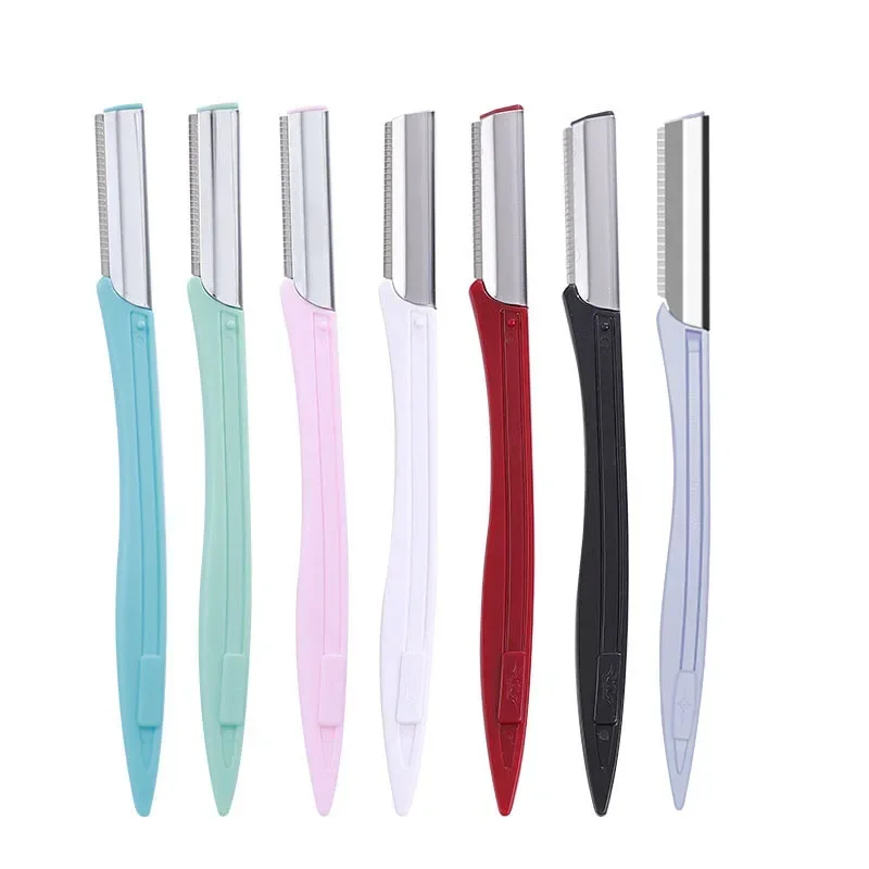 Eyebrow Razor Multipurpose Exfoliating Dermaplaning Makeup Tool Eye Brow Knife Face Hair Removal Blade Shaver 3Pcs