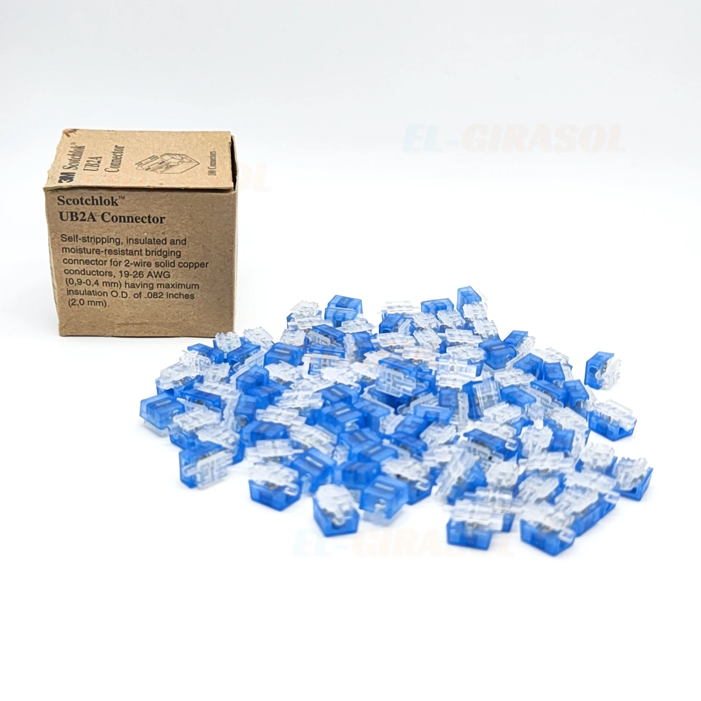 3M Scotchlok UB2A Connector K4 Terminal Bridge Terminal Scotchlok Connector X1 Box Lot Sale Tel Connecting Parts