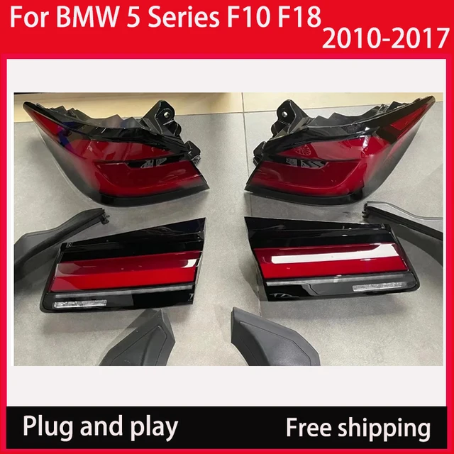 مجموعة مصابيح خلفية ليد لبي دبليو ، مصباح الفرامل ، إشارة الانعطاف ، قطع غيار السيارات ، 5 سلاسل ، نوع  ، F10 ، f520i ، 520d ، 530d ، 530i ، m5