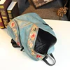 Retro Genuine Leathe Women Backpack Embroidered Design Ladies Bag Travel Backpacks Mother Anti-Theft Backpack Fashion Trend 4