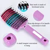1pcs Detangling Curved Vented Boar Bristle Hair Brush Magic Scalp Massage Comb Hollow Out Anti-static for Wet Curly Hair Salon 2