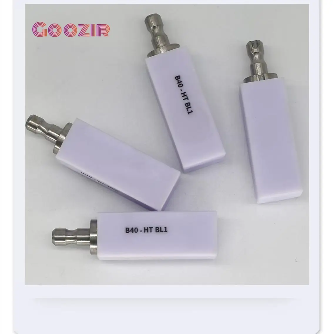 

Goozir emax lithium disilicate CADCAM machine material high translucency dental restorative materials Veneer Inlay Onlay B40 LT