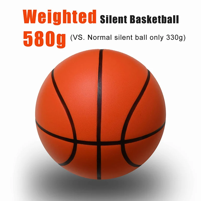 Silent Grooved Foam Basketball 13