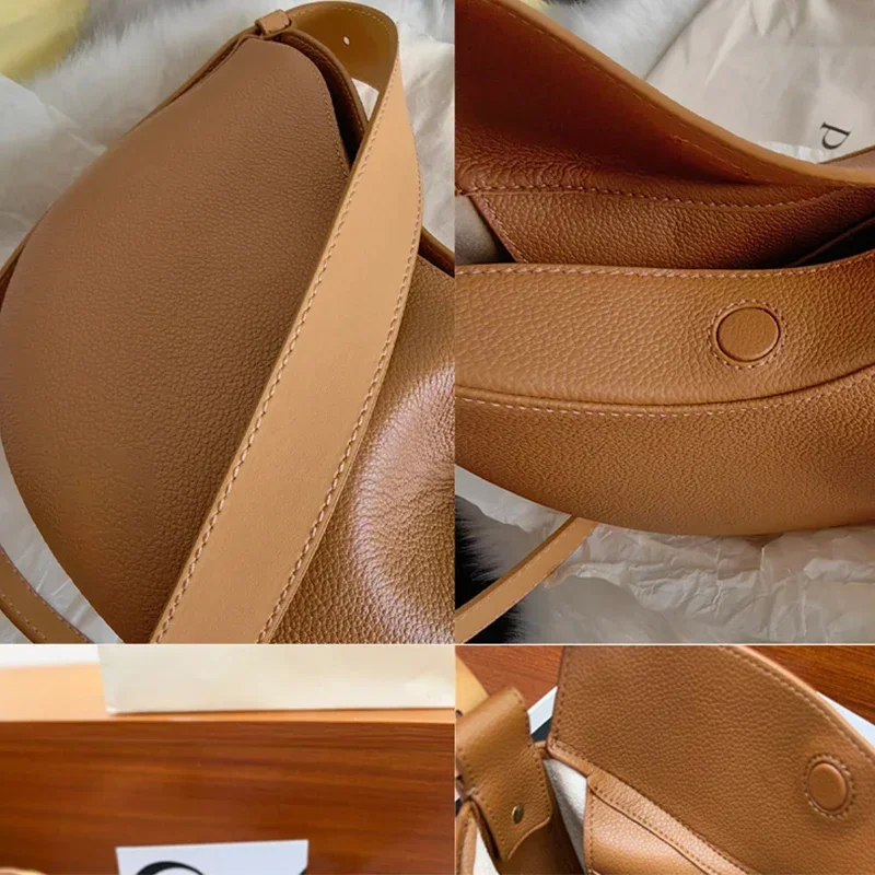 minimalist pleated handbag detail