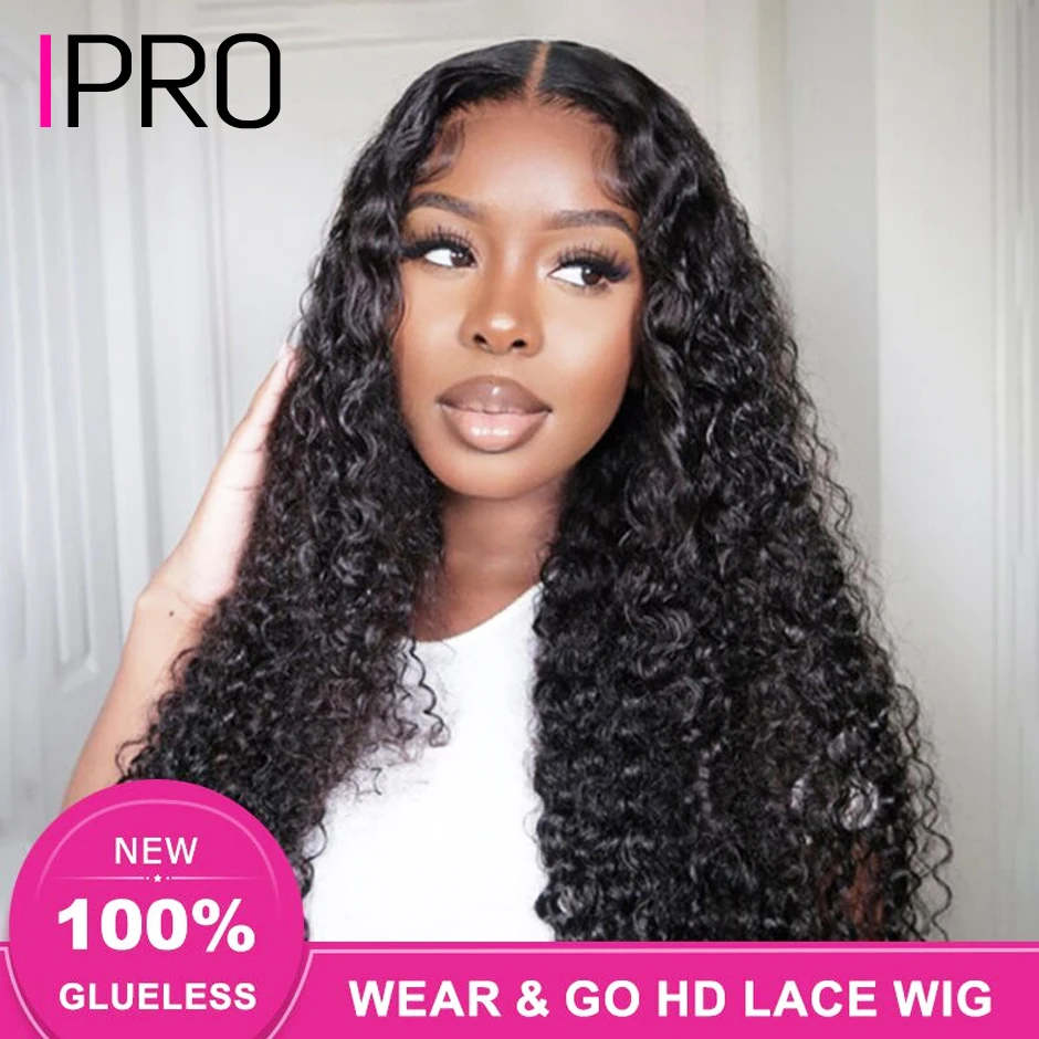 Wear Go Glueless Wig IPRO HAIR Malaysia Water Wave 4x4 Lace Front Wig