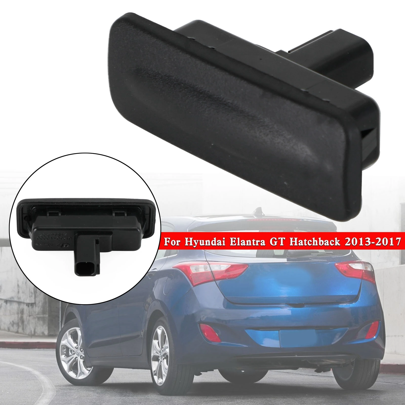 Artudatech Trunk Lid Lock Handle Button 81260a5000 For Hyundai Elantra