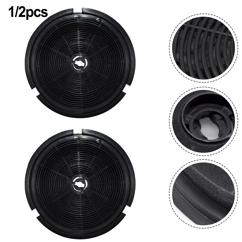 Description Picture 3 of itemUniversal Round Active Charcoal Filter For Exhaust Range Hoods Internal Circulation Range Hood Carbon Box Enhance Air Quality
