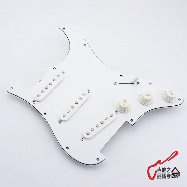 

Three Single Alnico Aluminum Nickel Cobalt Electric Guitar Pickup Circuit Assembly Kit (# 0705)