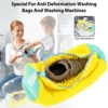 1/2PCS Washing Shoes Bag  Protector Fluffy fibers Polyester Washing Shoes Machine Friendly Laundry Bag Drying Bags 5