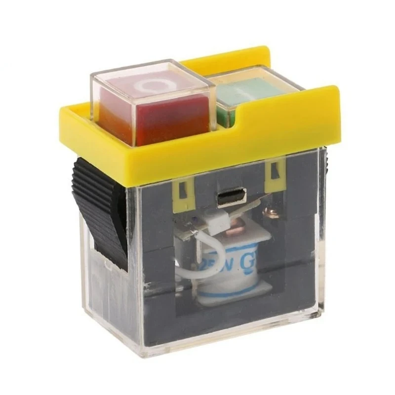 Pulsante Avvio Magnetico Protezioni Spegnimento Interruttori Autobloccanti Per Kjd6 5E4 G5Ab