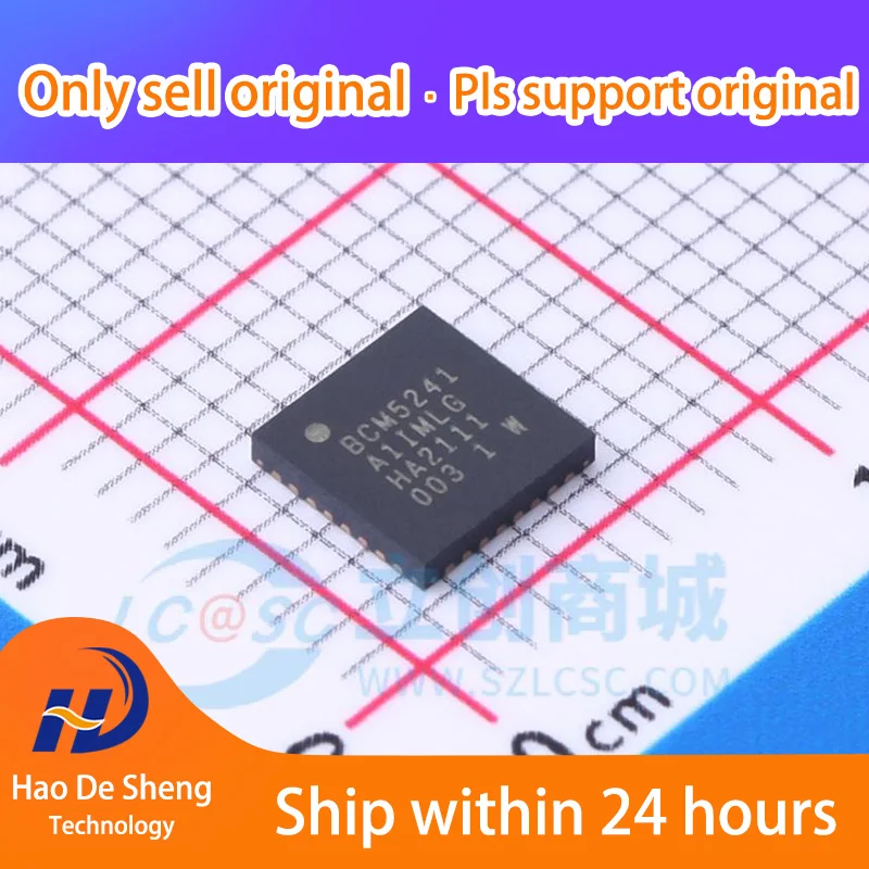 

10 шт./партия, BCM5241A1IMLG BROADCOM/AVAGO QFN32, новые оригинальные Фотообои