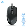 AULA M1 Wired Mouse USB Optical Rechargeable Mouse 1600 DPI New Light Ergonomic Mice for