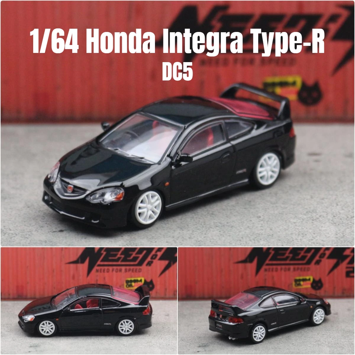 1/64 Honda Integra Type-R DC5 JDM Toy Car Model 1:64 Diecast