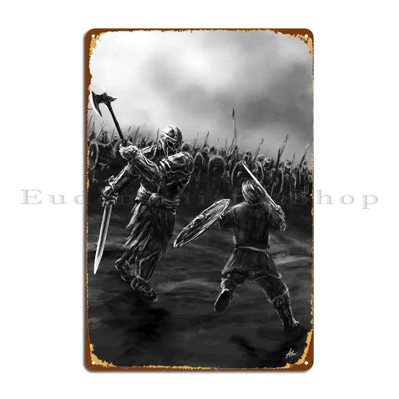 

Holmgang Metal Sign Rusty Wall Decor Wall Mural Iron Bar Tin Sign Poster