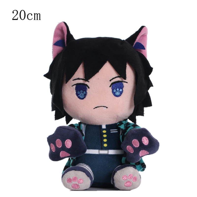 Anime Demon Slayer Kimetsu no Yaiba Agatsuma Zenitsu Doll Plush Toy  Figurine 20cm Clothes Doll Plush Toy Cute Lovely Collection - AliExpress