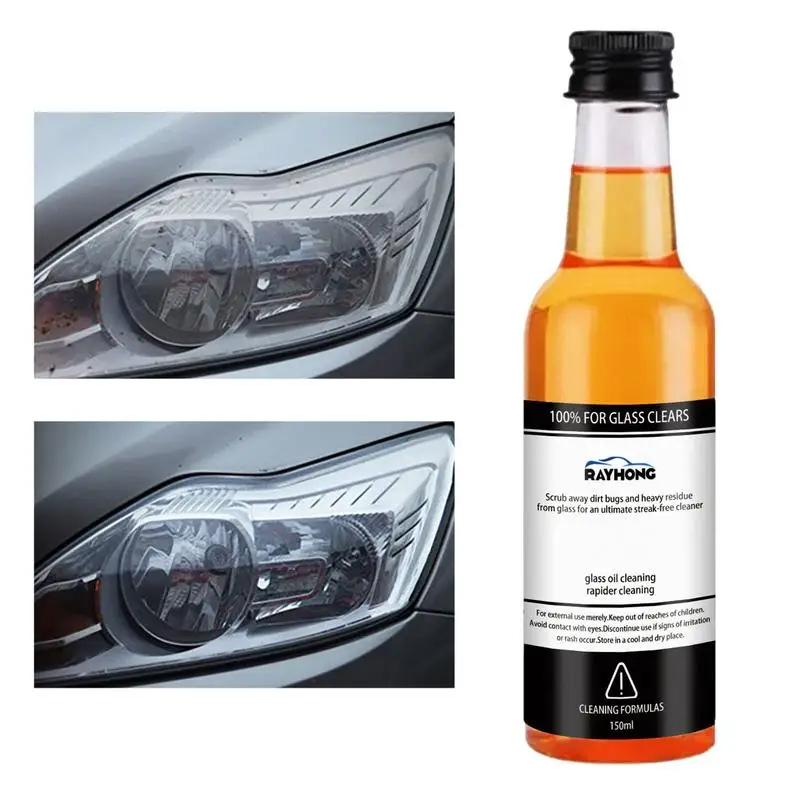

150ml Auto Oil Film Remover Agent For Glass Surface Universal Car Window Cleaner Automotive Windshield Windscreen Cleaner Liquid