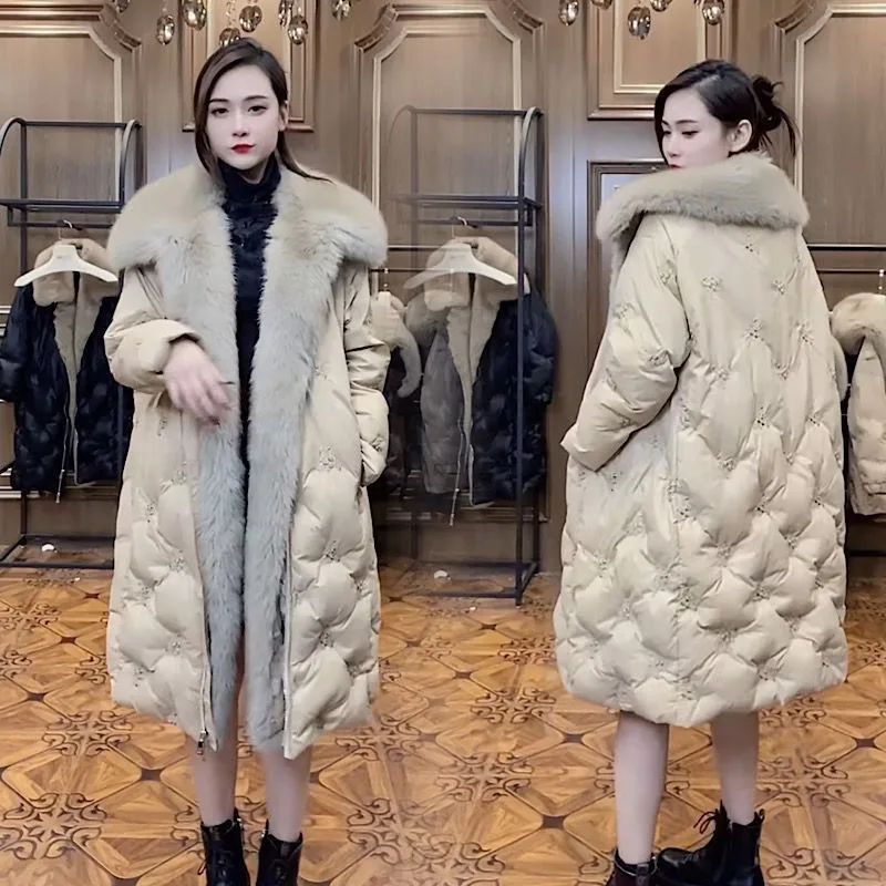 Новинка 2023, женское хлопковое пальто