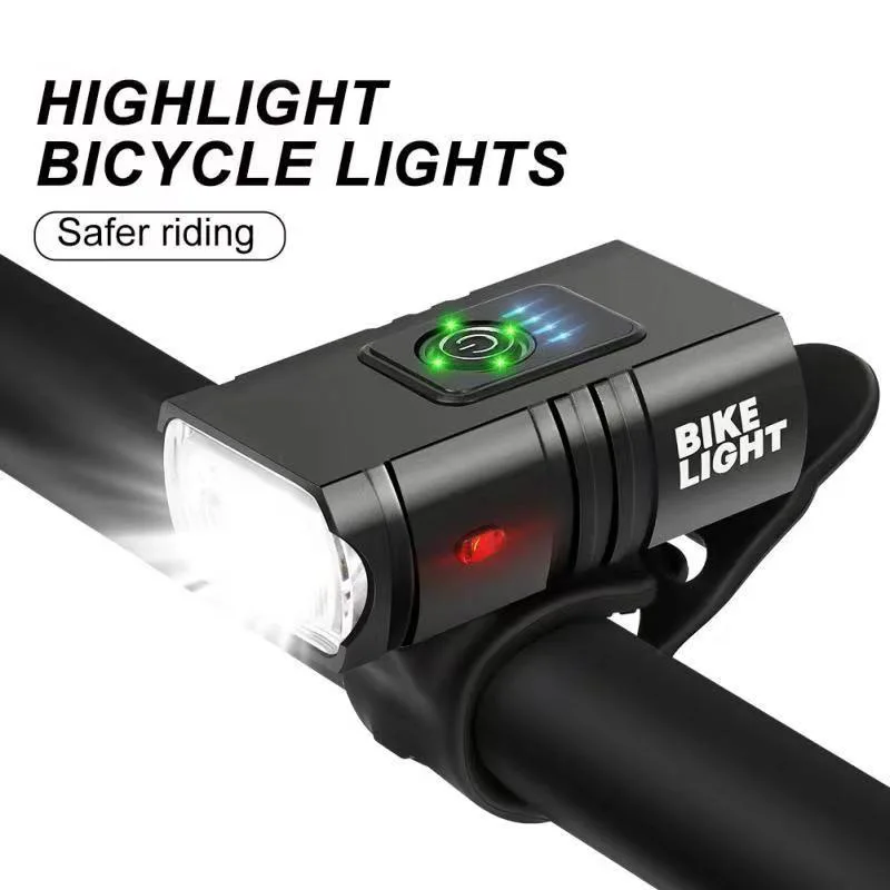 1000LumenBicycleLEDLightFrontLightLanternaRechargeableLampMTB
