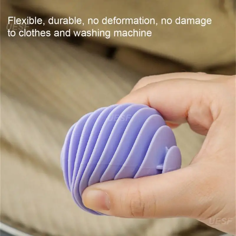 Gentle Laundry Ball Environmental Protection Anti-winding Artifact Eco-friendly Products Efficient Durable Laundry Ball Durable