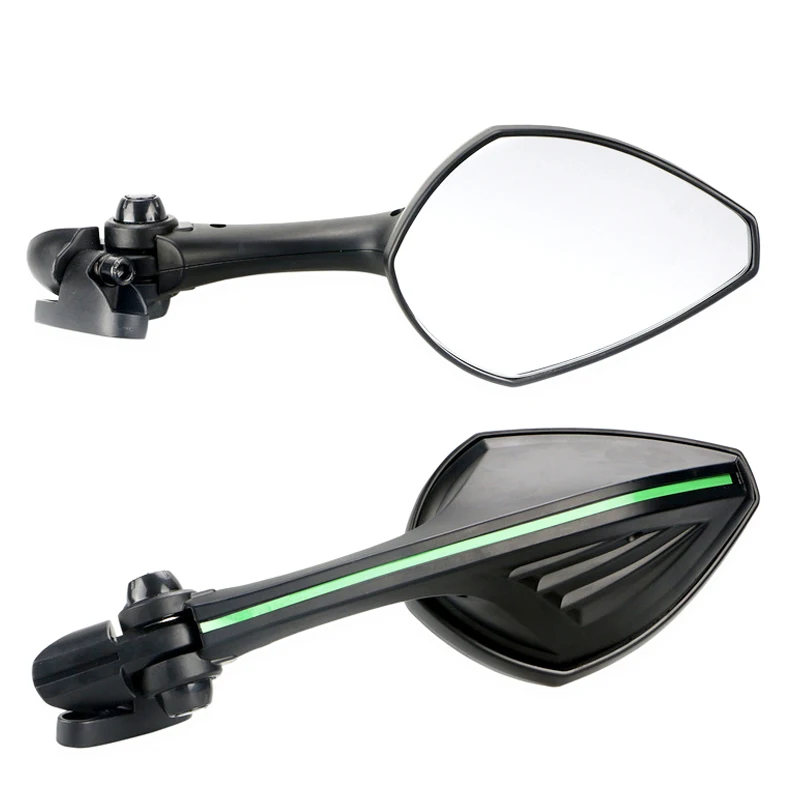 Motorcycle Rearview Mirrors Back Side Convex Mirror Folding rear view mirror For Yamaha TMAX500