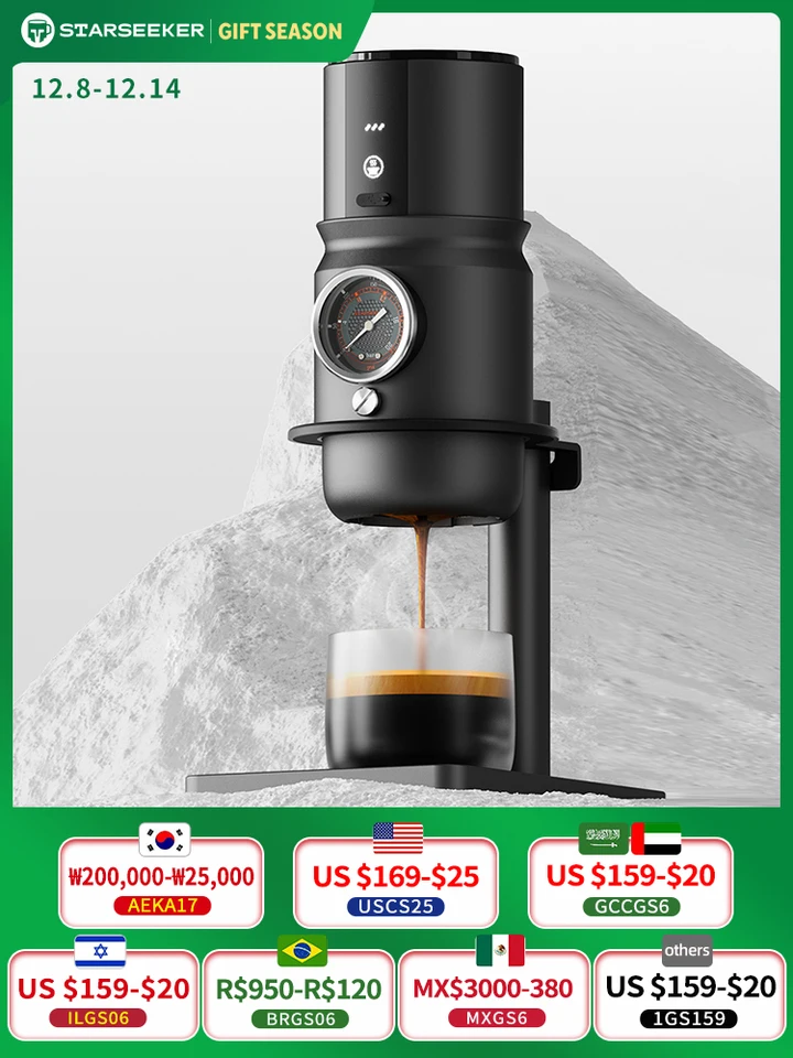 STARSEEKER Super58 Portable Electric Espresso Machine Travel