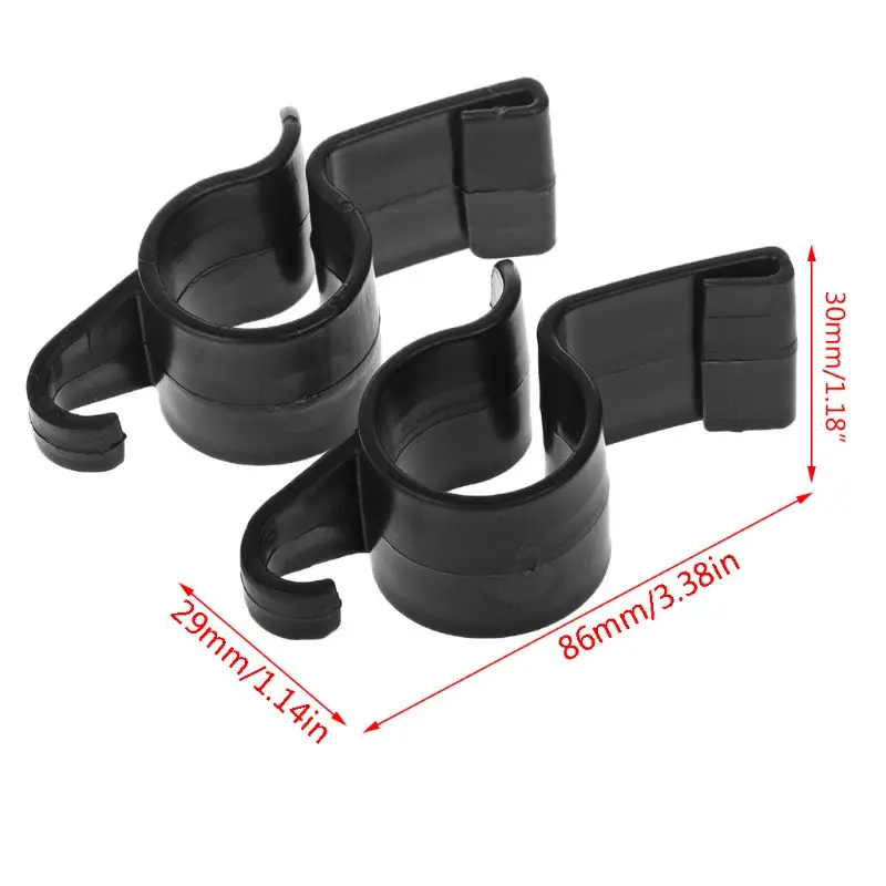 Vehicle Clip Storage hook Car Trunk Umbrella Hanger Bag Holder Fixing Frame Umbrellas Grocery Bags Holder 2Pcs