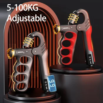 5-100kg Grip Strength Gym Wrist Expander Hand Strengthener Adjustable Muscle Recovery Fitness Hand Strength Exercise 1