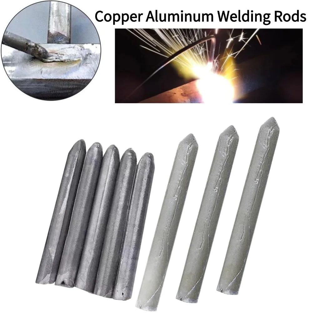 Universal Copper Aluminum Welding Rods Low Temperature Easy Melt Welding Rods Cored Wire Soldering Repair For Alloy welding rods aluminum welding rods welding wire tin solder rod