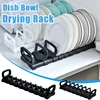 Kitchen Dishes Storage Rack Cabinet Drawers Organizers Plate Holder Bowl Stand Adjustable Dish Organizers Kitchen Accessories 1