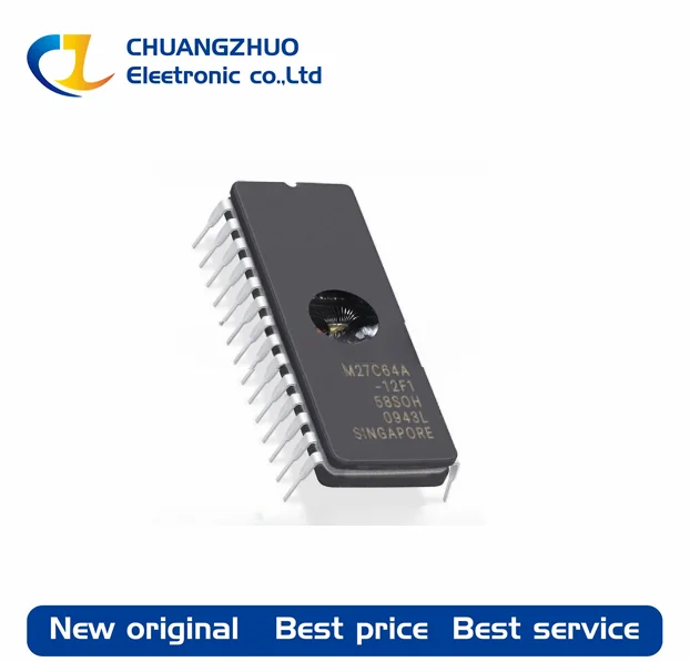 

1 шт., новый оригинальный телефон, Керамический чип памяти M27C64A DIP-28