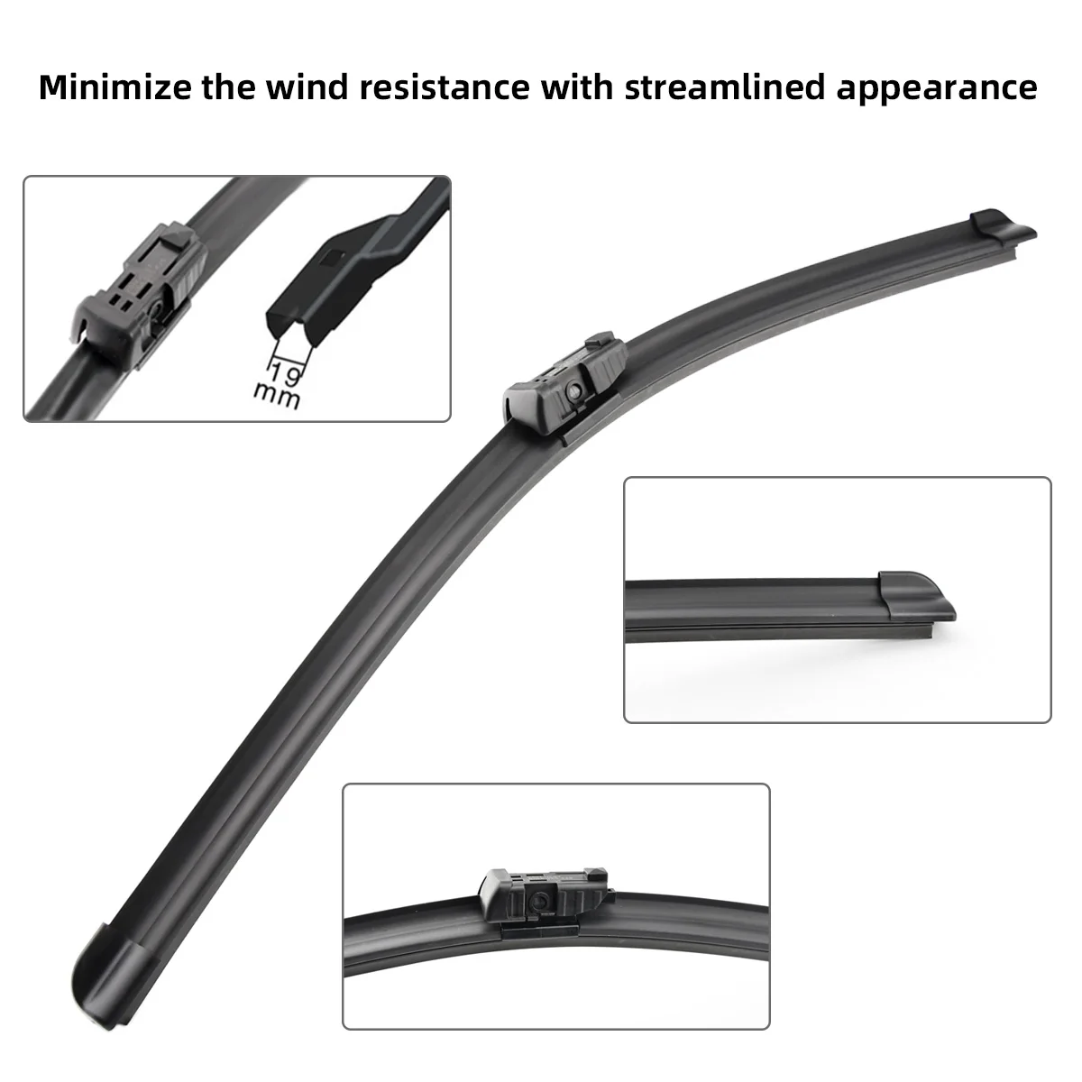 Mercedes-Benz ML Front Wiper Blade Set - OEM Bosch For ML320, ML350, ML550, ML63