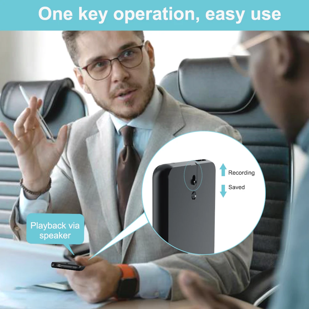V55 1100mAh USB Flash Portable Digital Voice Recorders 157H Continuous Recording Noise Reduction Dictaphone Audio Record Device voice recorder