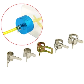 5pcs 4mm 5mm 6mm 7mm Fuel Line Clip Steel Fuel Retaining Clips Fuel Pipe Clamp 1