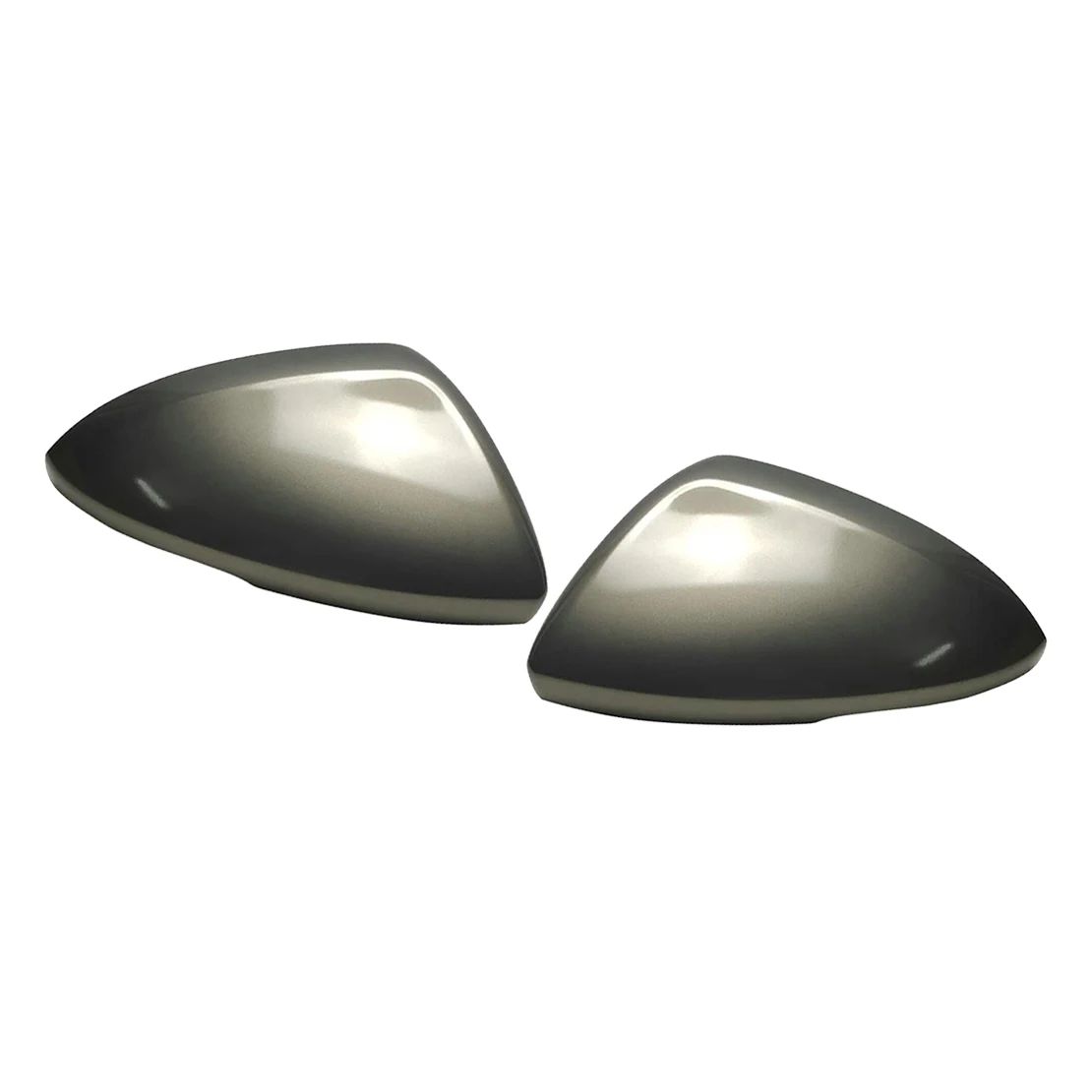 

1 Pair Gray Plastic Car Exterior Side Rear View Mirror Cover Cap Trim Fit for Chevrolet Cruze 2017 2018 2019 19353645 19353644