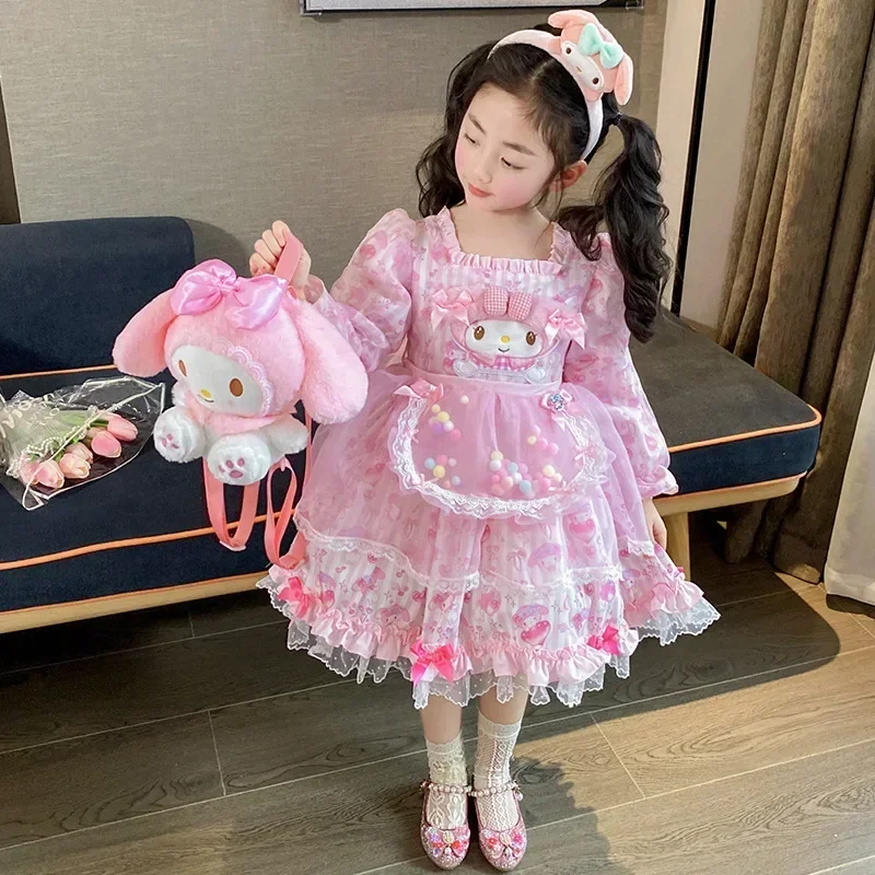 My Melody Ropa De Sanrio Anime Roupas Kids Menina Miniso Sanrio My