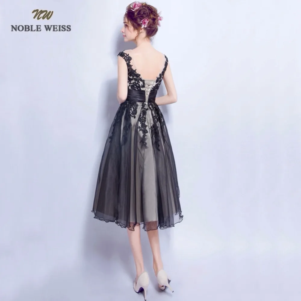 Short Prom Dresses Appliques Knee-Length Back A-Line Party Dress Size women prom dresses