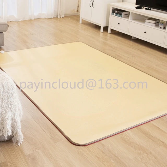 Polymère de plancher chauffant électrique, tapis chauffant domestique,  cristal de carbone graphène, yoga, salon - AliExpress