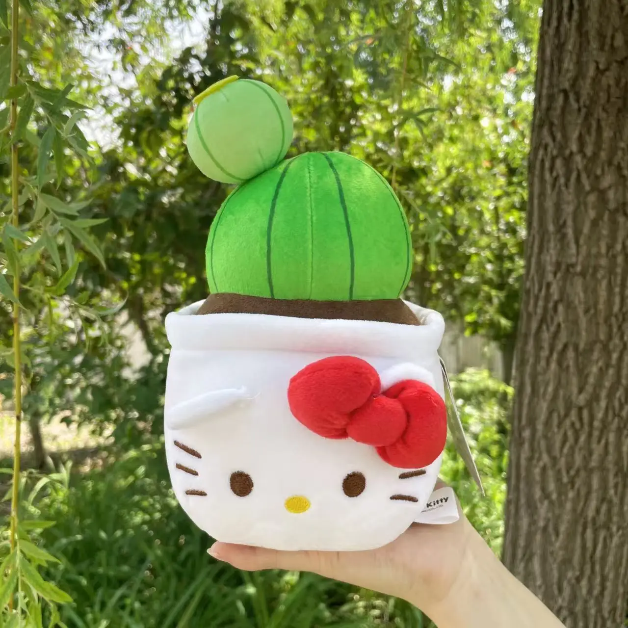 צעצועי פלאש הלו קיטי בעלי חיים רכים ממולאים זרי פרחים לחג המולד יומולדת חג המולד מתנות לסיום