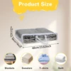 Quilt Clothes Storage Bag Large Capacity Foldable Summer Cool Quilt Plush Toy Storage Moisture-proof and Waterproof Moving Quilt 6